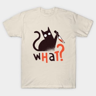 Psycho cat T-Shirt